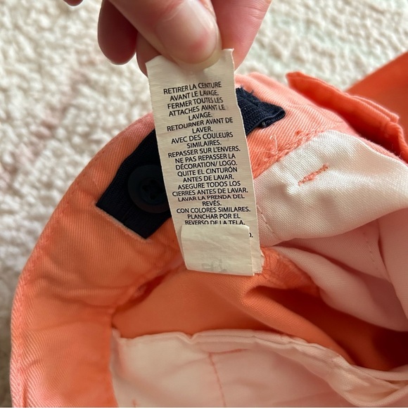 NWT Childrens Place Coral Bermuda Shorts Belted Spring Easter Size 10 - Picture 5 of 10